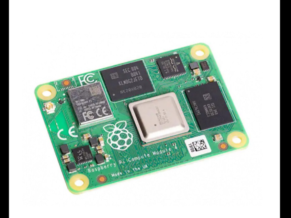 Raspberry Pi Compute Module 4 – 8GB RAM, 32GB eMMC, 2.4/5.0GHz Wi-Fi & Bluetooth 5.0 (CM4108032)